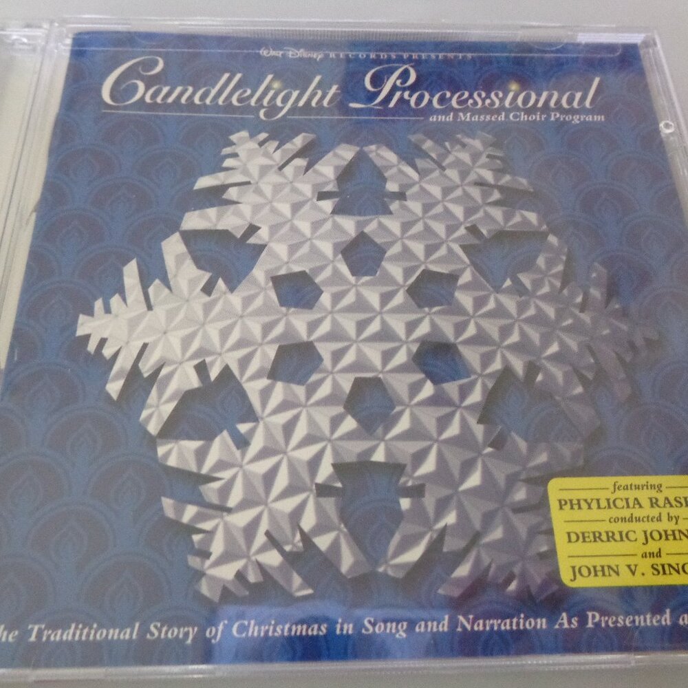 Disney Epcot Candlelight Processional Music CD